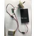 DC Motor with solar panel for the pos,pop display